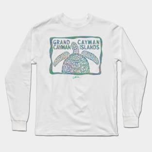 Grand Cayman, Cayman Islands, Sea Turtle Long Sleeve T-Shirt